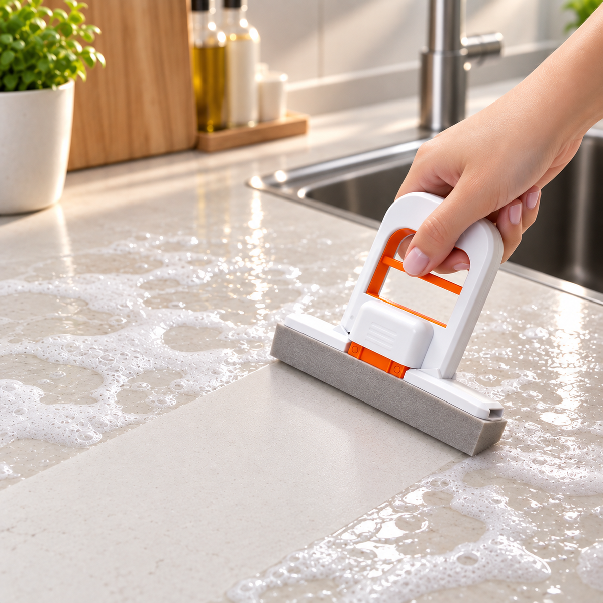 MAGIC HAND MOP™｜2個セット｜手を濡らさず使える吸水ミニモップ